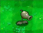 Tirador de guisantes zombie